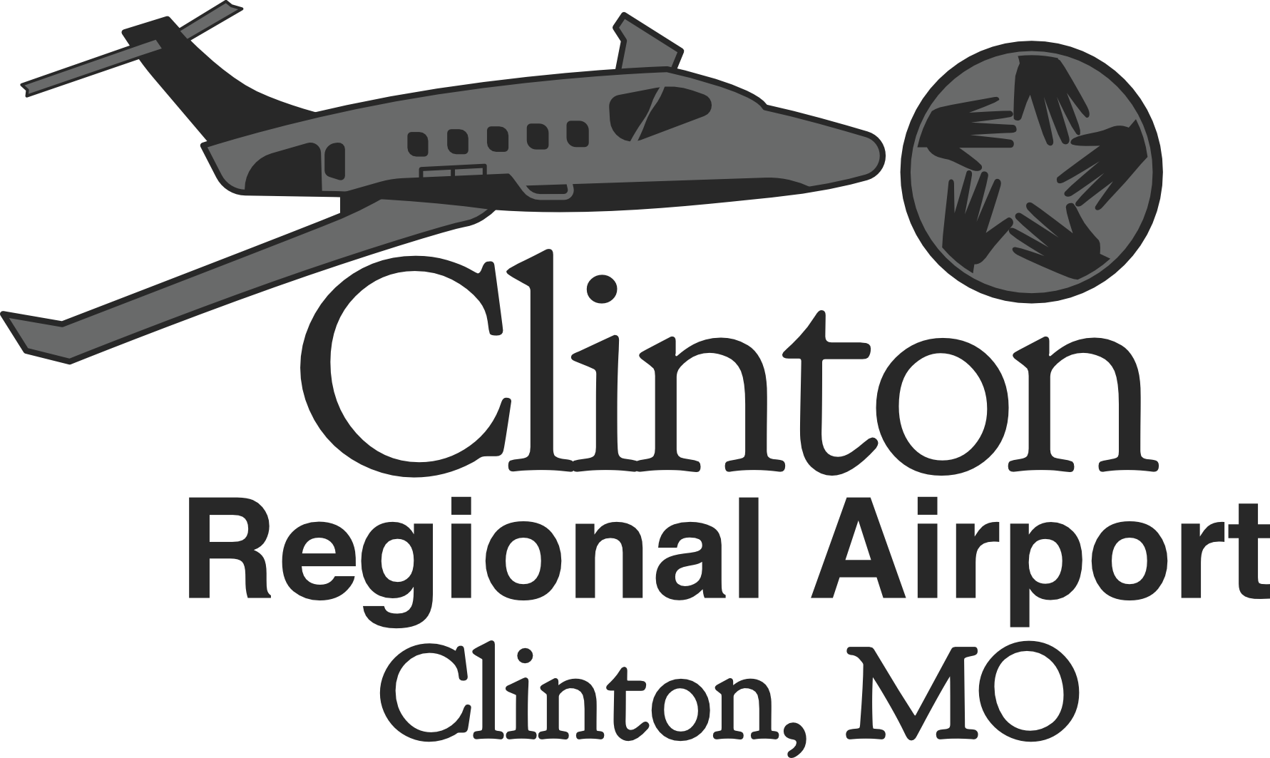 Clinton Airport Logo